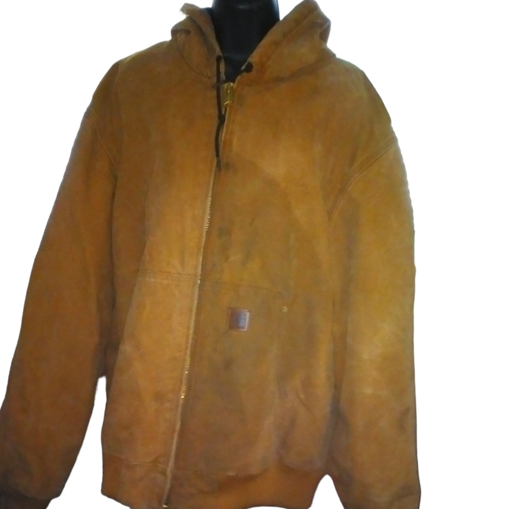 Men's Carhartt work jacket/with hood
